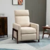 HOMCOM Manual Recliner Chair For Living Room Bedroom, Reclining Sofa Armchair With Footrest, Greige -HOMCOM Sales Store GUEST abf16880 7aa3 4b79 bb37 eddc959cd43f