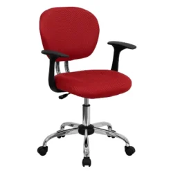 Emma And Oliver Mid-Back Mesh Padded Swivel Task Office Chair With Chrome Base And Arms 29 Emma And Oliver Mid-Back Mesh Padded Swivel Task Office Chair With Chrome Base And Arms -HOMCOM Sales Store GUEST acdfacc5 d9d5 4a84 a4eb 5444a94181a0
