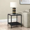 22' Metal Side Table In Black - Henn&Hart -HOMCOM Sales Store GUEST ace2afa7 130d 44c0 9e85 d56111d038bf