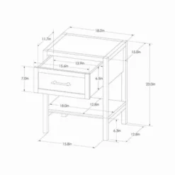 Warwick End Table With Drawer - Threshold™ -HOMCOM Sales Store GUEST aceb4d63 ee0d 43ad aff2 c6d7404de1eb
