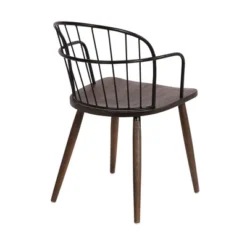 Bradley Steel Framed Side Chair - Armen Living 11 Bradley Steel Framed Side Chair - Armen Living -HOMCOM Sales Store GUEST ada43926 ecd9 4cba 86b6 73e21c1a47ff