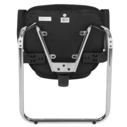 Flash Furniture Black Mesh Side Reception Chair With Chrome Sled Base -HOMCOM Sales Store GUEST adac6037 d7eb 49fe a064 79f964787a8b