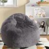 Fuzzy Fur Kids’ Bean Bag - Pillowfort™ -HOMCOM Sales Store GUEST af6e9e57 2ab7 4230 872c 7e7a677f824a