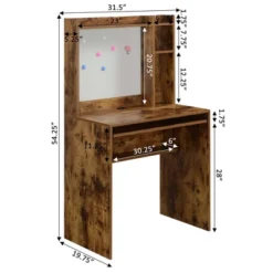 Designs2Go Student Desk With Magnetic Bulletin Board And Shelves - Breighton Home -HOMCOM Sales Store GUEST b2b42793 4067 4d00 a93f c83933fb1a86