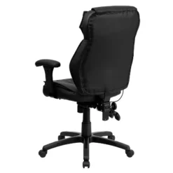 Emma And Oliver High Back Black LeatherSoft Multifunction Ergonomic Office Chair, Lumbar Knob -HOMCOM Sales Store GUEST b317d821 5f5e 4028 97b4 e885559bbf4c