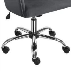 Yaheetech Modern Velvet Desk Chair Soft Height-Adjustable 360°Swivel Computer Chair -HOMCOM Sales Store GUEST b32a5a42 ed7e 4670 bb92 cd7e14c34c64