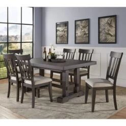 Napa Dining Table Dusky Cedar - Steve Silver Co. -HOMCOM Sales Store GUEST b33f5142 d007 4402 9d3b cf0310901b5e