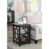 Town Square End Table With Shelves - Breighton Home -HOMCOM Sales Store GUEST b39650a9 a49e 4958 a744 6c30d40492cb