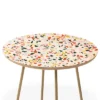 Lane And Lucia Confetti Terrazzo Side Round Table Gold - Deny Designs -HOMCOM Sales Store GUEST b4412f6b efe0 4d42 89c2 601ec4b47daa