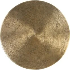 Allegro Side Table Aluminum Antique Brass - ZM Home -HOMCOM Sales Store GUEST b71036c4 eab1 4cb8 8c17 2f88b6729b85