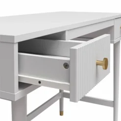 Elizabeth Desk Dove Gray - CosmoLiving By Cosmopolitan -HOMCOM Sales Store GUEST b7b4c9c1 147f 4294 af38 764db0490318