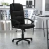 Emma And Oliver High Back Black LeatherSoft Soft Ripple Executive Swivel Office Chair - Arms -HOMCOM Sales Store GUEST b800d496 c136 42c2 a489 70bd22835867