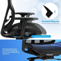 Costway Ergonomic Office Chair High-Back Mesh Chair W/Adjustable Lumbar Support -HOMCOM Sales Store GUEST b817c569 2f5b 423e 85ab 5ef25e5d89b3