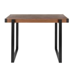 Odessa Industrial Counter Height Dining Table Black/Brown - LumiSource -HOMCOM Sales Store GUEST b9ab89c5 f44c 4bab aa69 595c92e7442f