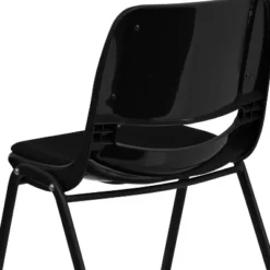 Flash Furniture HERCULES Series 880 Lb. Capacity Black Padded Ergonomic Shell Stack Chair With Black Frame 15 Flash Furniture HERCULES Series 880 Lb. Capacity Black Padded Ergonomic Shell Stack Chair With Black Frame -HOMCOM Sales Store GUEST bbc1fbcb 36cc 4f0c bcbd d0f7391eb37f