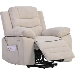 Electric Lift Recliner With Adjustable Massage, Heating Function, Infinity Positions And Side Pockets - ModernLuxe -HOMCOM Sales Store GUEST bc65eb08 6ed0 4b42 8931 ee986a47e309