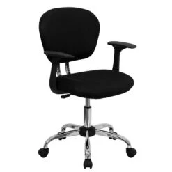 Emma And Oliver Mid-Back Mesh Padded Swivel Task Office Chair With Chrome Base And Arms 27 Emma And Oliver Mid-Back Mesh Padded Swivel Task Office Chair With Chrome Base And Arms -HOMCOM Sales Store GUEST bd292eaa db3b 477e ab57 b2cec0c38727