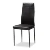Set Of 4 Matiese Modern And Contemporary Faux Leather Upholstered Dining Chairs - Baxton Studio -HOMCOM Sales Store GUEST be323596 3540 4f6a 8dec e97f3f075b58