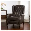 Walter Brown Bonded Leather Recliner Club Chair - Christopher Knight Home 1 Walter Brown Bonded Leather Recliner Club Chair - Christopher Knight Home -HOMCOM Sales Store GUEST bee66e81 dcc5 4f54 a8aa 22f9c5e97f0f