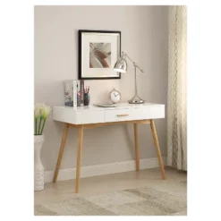 Oslo 1 Drawer Desk - Breighton Home -HOMCOM Sales Store GUEST c231abef e0dc 435c b65e 7b8fa823f7db