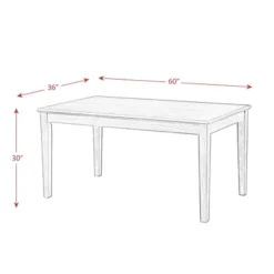 Austin Extendable Dining Table Gray - Picket House Furnishings -HOMCOM Sales Store GUEST c3db4595 588c 428c 81cd 168e8b0ad657