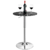 Costway Round Bistro Bar Table Height Adjustable 360-degree Swivel Black -HOMCOM Sales Store GUEST c3eb6fff 678d 45c4 9b81 fe955bd3004c
