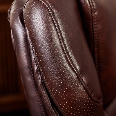 Big & Tall Executive Chair Redwood Leather - Serta 9 Big & Tall Executive Chair Redwood Leather - Serta - Image 7