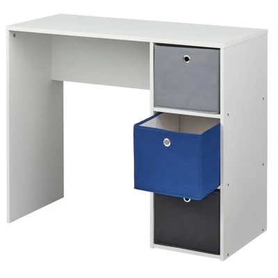 Student Writing Desk With 3 Fabric Bins - Buylateral 5 Student Writing Desk With 3 Fabric Bins - Buylateral - Image 3