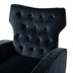 Raphael Velvet Tufted Upholstered Wingback Chair Accent Wingback Silhouette With Diamond Button Tufting | Karat Home -HOMCOM Sales Store GUEST c57a581a a2ce 4497 8c47 95caf7190ec8