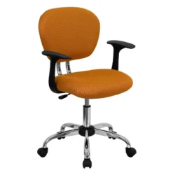 Emma And Oliver Mid-Back Mesh Padded Swivel Task Office Chair With Chrome Base And Arms 28 Emma And Oliver Mid-Back Mesh Padded Swivel Task Office Chair With Chrome Base And Arms -HOMCOM Sales Store GUEST c5828943 649a 4a43 a077 384f499df906