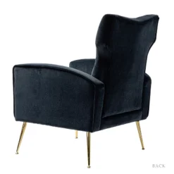 Raphael Velvet Tufted Upholstered Wingback Chair Accent Wingback Silhouette With Diamond Button Tufting | Karat Home -HOMCOM Sales Store GUEST c58ed106 0abe 4381 ad3b 6e772eb87bef