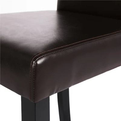 Yaheetech 4pcs High Back Padded Dining Chairs With Wood Legs For Home Restaurants 9 Yaheetech 4pcs High Back Padded Dining Chairs With Wood Legs For Home Restaurants - Image 7