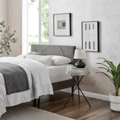 17.6" Round 3 Legged Industrial Style Side Table Cement - Danya B. -HOMCOM Sales Store GUEST c7ee5def 3342 4e04 8674 037e7f0c75d5