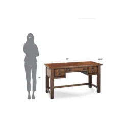 Tahoe Executive Writing Desk - Aged Maple - Home Styles -HOMCOM Sales Store GUEST c9e2aca8 09fe 4bdd bc3d 20d9ccdb89e4