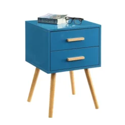 Oslo 2 Drawer End Table - Breighton Home -HOMCOM Sales Store GUEST ca7359ef 45d9 4b39 b2cb 9cbe5dadbe8f