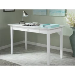 Writing Desk Shaker Style White - AFI
