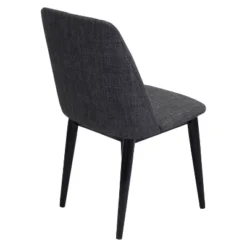 Set Of 2 Tintori Mid Century Modern Dining Chair Black - LumiSource -HOMCOM Sales Store GUEST cd06b9ea 8579 4a4a b31b 3ea92341e2e8