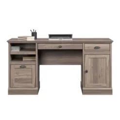 Barrister Lane 3 Drawer Executive Desk - Sauder -HOMCOM Sales Store GUEST ce345716 c41b 46e3 bd7a 554c3e22c522