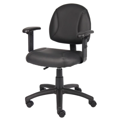 Posture Chair With Adjustable Arms Black - Boss Office Products 7 Posture Chair With Adjustable Arms Black - Boss Office Products - Image 5