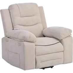 Electric Lift Recliner With Adjustable Massage, Heating Function, Infinity Positions And Side Pockets - ModernLuxe -HOMCOM Sales Store GUEST ce67fa37 d7c8 4277 a86b f16833c1d982