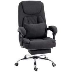 Vinsetto High Back Massage Office Chair With Kneading, Reclining Swivel Fabric Computer Chair With Footrest, Armrest -HOMCOM Sales Store GUEST d095aca2 6abe 441b 8d43 348f3b333c06