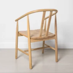 Sculpted Wood Dining Chair - Hearth & Hand™ With Magnolia -HOMCOM Sales Store GUEST d0a5df2b ee0f 4307 8761 1f3ecd2c7740