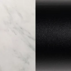 Modern Minimalist Intersecting Tripod Leg Side Table Black/Faux White Marble - Saracina Home -HOMCOM Sales Store GUEST d20712c6 9a16 47cf aa03 af0e25177a9a