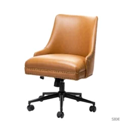 Xavier Faux Leather Office Task Chair With Nailhead | Karat Home -HOMCOM Sales Store GUEST d30a8f42 9d14 47c2 a482 66362da7e634