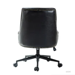 Xavier Faux Leather Office Task Chair With Nailhead | Karat Home -HOMCOM Sales Store GUEST d31ccc69 d88b 47e9 a879 51c864b1341b