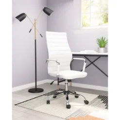 Polaris Office Chair White - ZM Home -HOMCOM Sales Store GUEST d3e569c4 4d3a 4bfb a89c 1de564e8e3e0