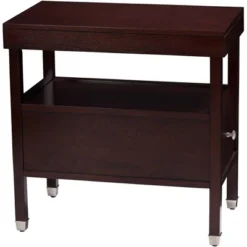 Elm Lane Farmhouse Rustic Espresso Wood Rectangular Accent Side End Table 15 1/4" X 26 1/4" With Drawer Dark Brown For Spaces Living Room Bedroom 15 Elm Lane Farmhouse Rustic Espresso Wood Rectangular Accent Side End Table 15 1/4" X 26 1/4" With Drawer Dark Brown For Spaces Living Room Bedroom -HOMCOM Sales Store GUEST d504950b b339 4311 90af af68ffe0fadb