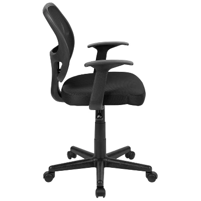 Emma And Oliver Mid-Back Mesh Swivel Ergonomic Task Office Chair - Arms 13 Emma And Oliver Mid-Back Mesh Swivel Ergonomic Task Office Chair - Arms - Image 11