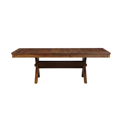 Apollo Extendable Dining Table Walnut - Acme Furniture 3 Apollo Extendable Dining Table Walnut - Acme Furniture