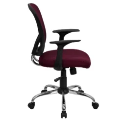 Flash Furniture Mid-Back Mesh Swivel Task Office Chair With Chrome Base And Arms 22 Flash Furniture Mid-Back Mesh Swivel Task Office Chair With Chrome Base And Arms -HOMCOM Sales Store GUEST d5ef1421 b0cb 4cb1 a7d9 255ec2791256